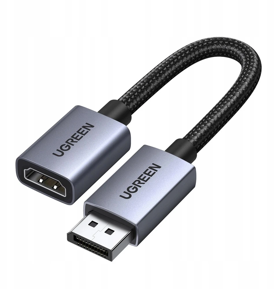 Adapteris DisplayPort kištukas HDMI lizdas 4K@30Hz 0.2m DP133 UGREEN