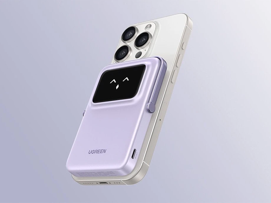 Ugreen Uno PB571 5000 mAh USB-C 20W violetinė