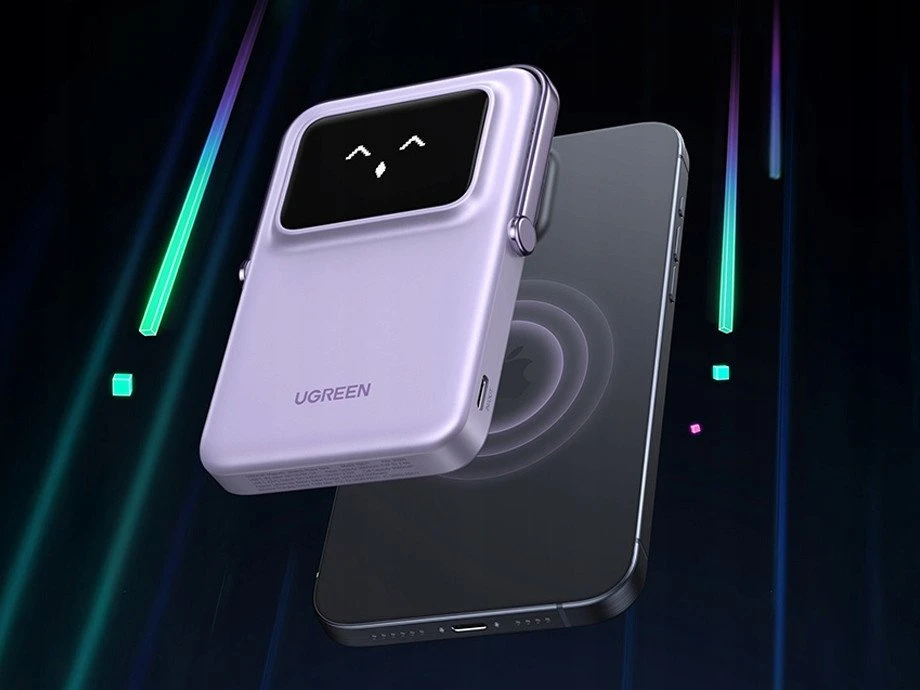 Ugreen Uno PB571 5000 mAh USB-C 20W violetinė