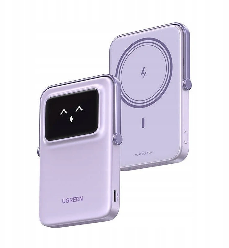 Ugreen Uno PB571 5000 mAh USB-C 20W violetinė