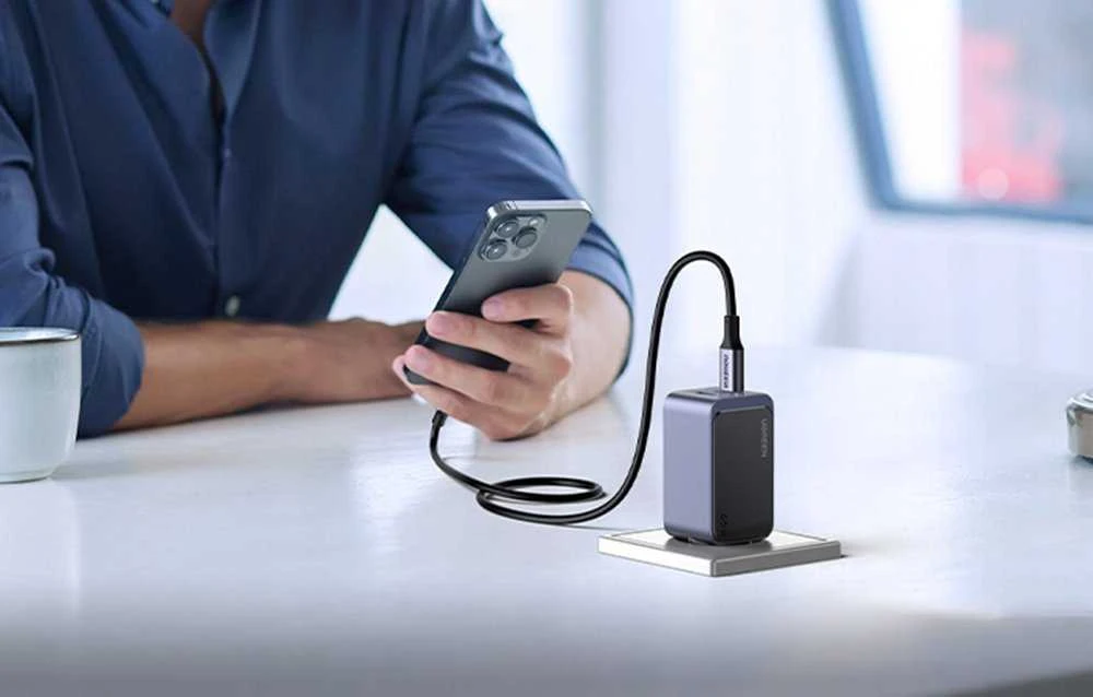 Įkroviklis Ugreen Nexode Air 65W, USB + 2x USB-C