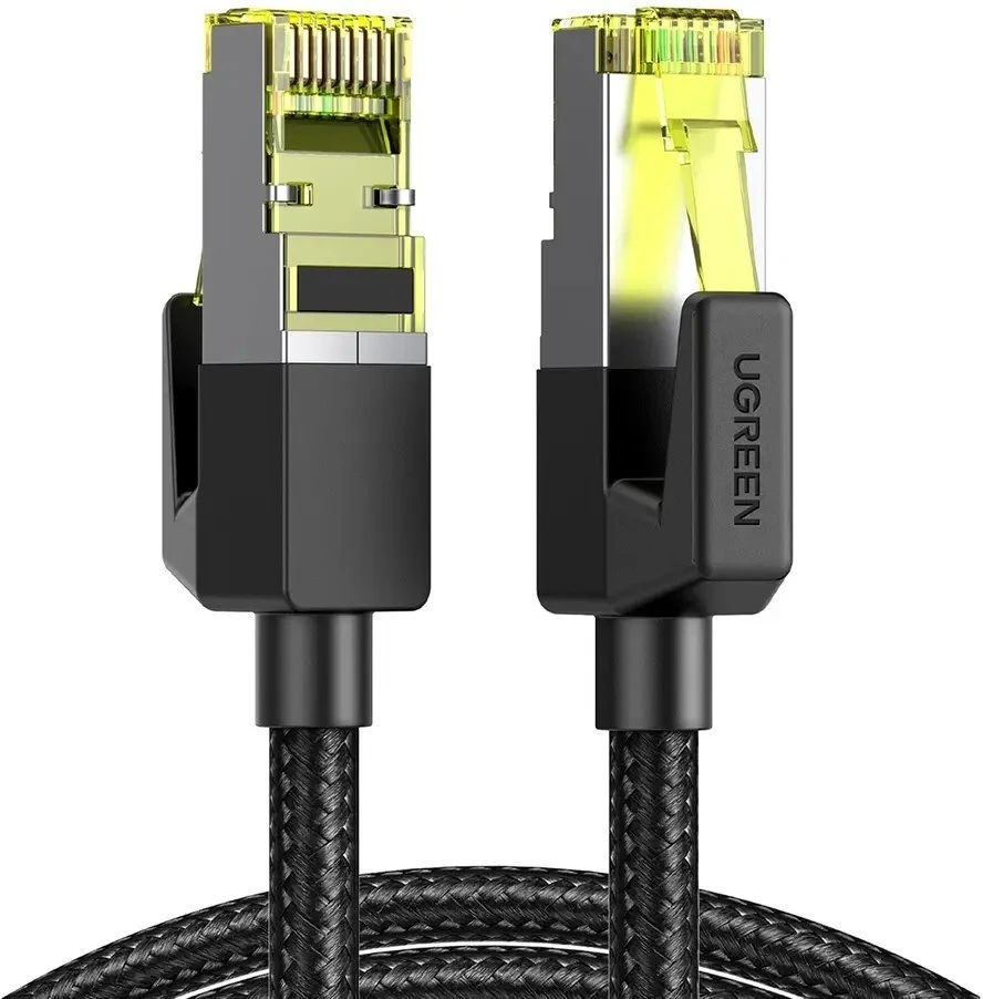 UGREEN NW150 Cat 7 F/FTP Braid Ethernet RJ45 kabelis 3m