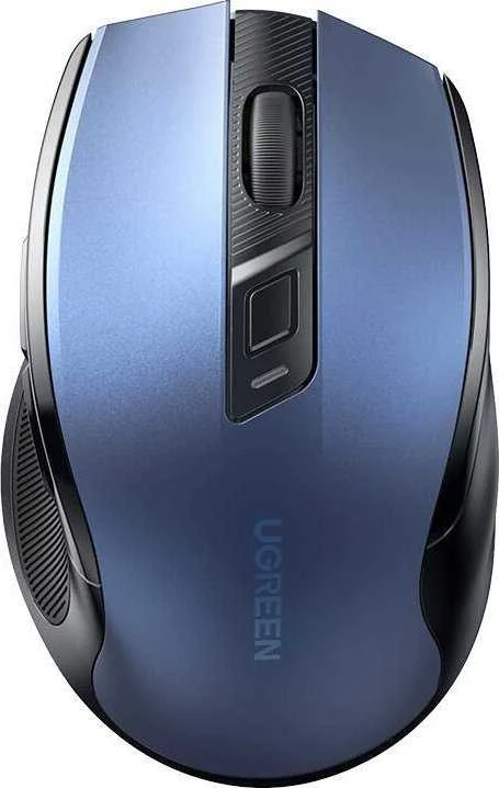 Ugreen MU006 optinė belaidė USB pelė 2.4GHz 4000 DPI - mėlynas