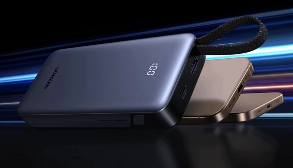 Ugreen PB537 20000 mAh 55W pilka
