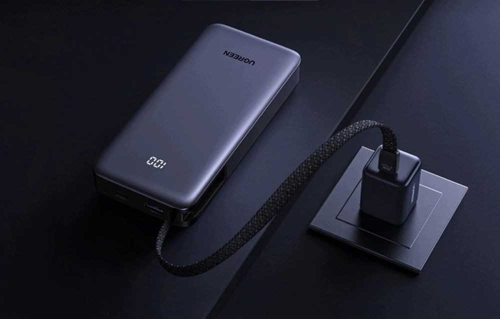 Ugreen PB537 20000 mAh 55W pilka