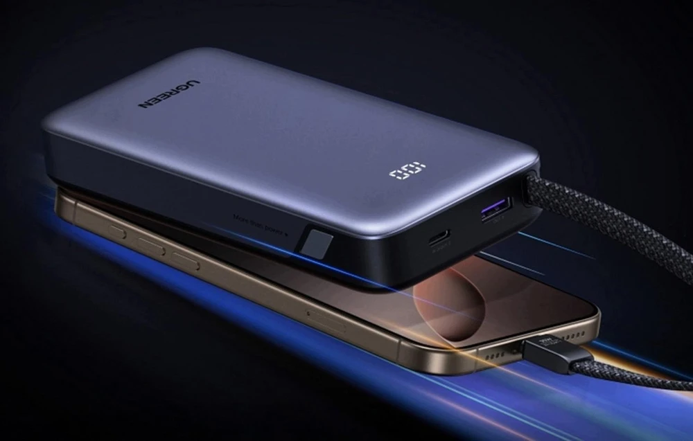 Ugreen PB537 20000 mAh 55W pilka