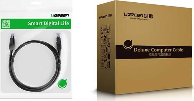 Kabelis Ugreen 20161 Ethernet RJ45, 3m