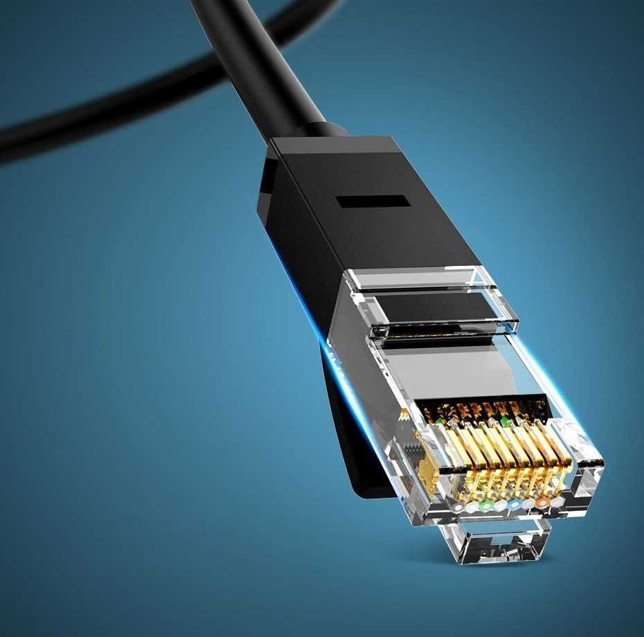 UGREEN NW102 Ethernet RJ45 suapvalintas tinklo kabelis Cat.6 UTP 1m
