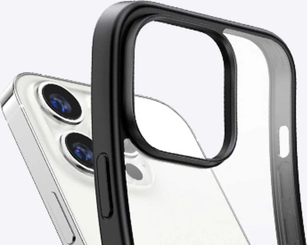Ugreen Udėklas telefonui žalios spalvos LP635 Kickstand Protective Hard with Gel Frame and Built-in su stoveliu Apple iPhone 14 Pro dėklas telefonui juodos spalvos (90926)