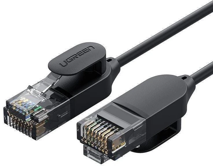 UGREEN NW122 Ethernet kabelis RJ45 Cat6A UTP 5m - Juodas