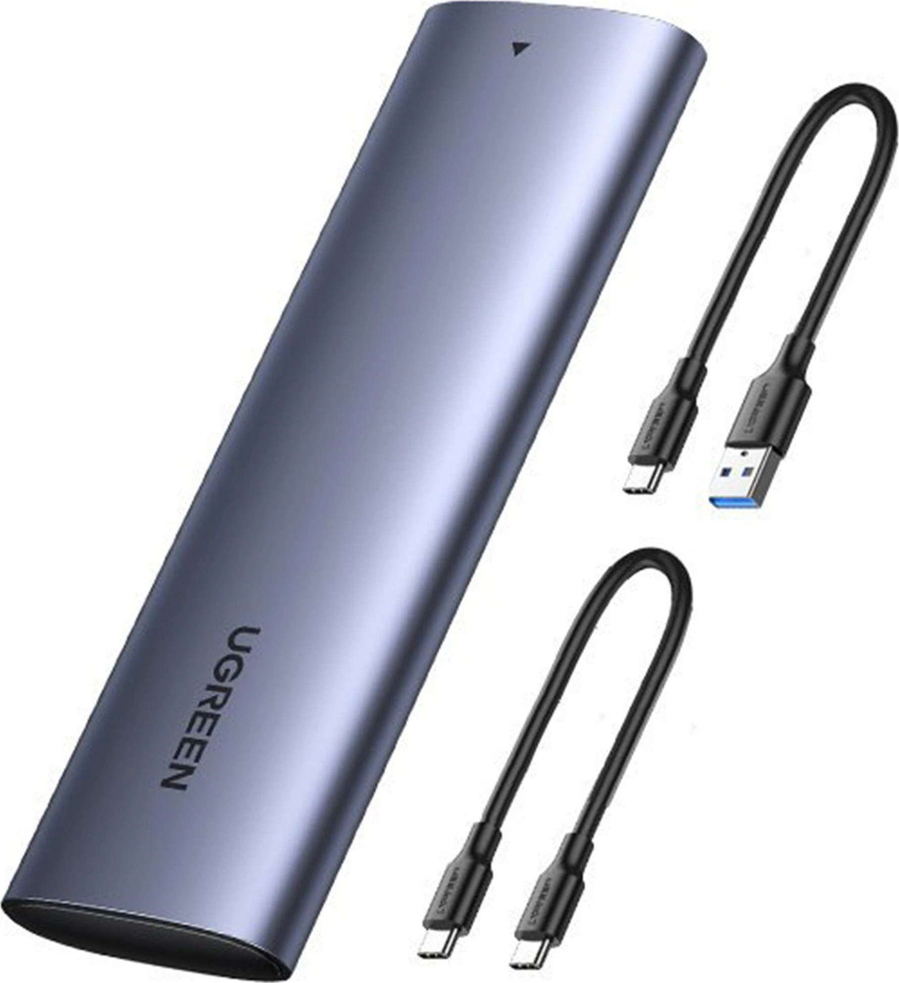Ugreen 10902 saugojimo diskų korpusas SSD korpusas Pilka M.2