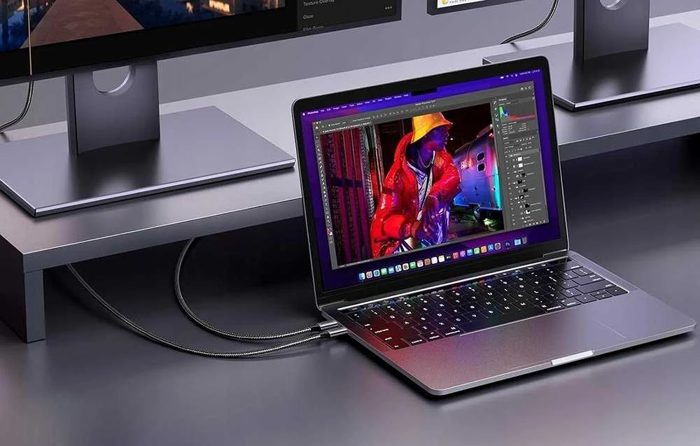 Kabelis USB C kištukas – DisplayPort kištukas 8K 60Hz 3m, juodas CM556 UGREEN