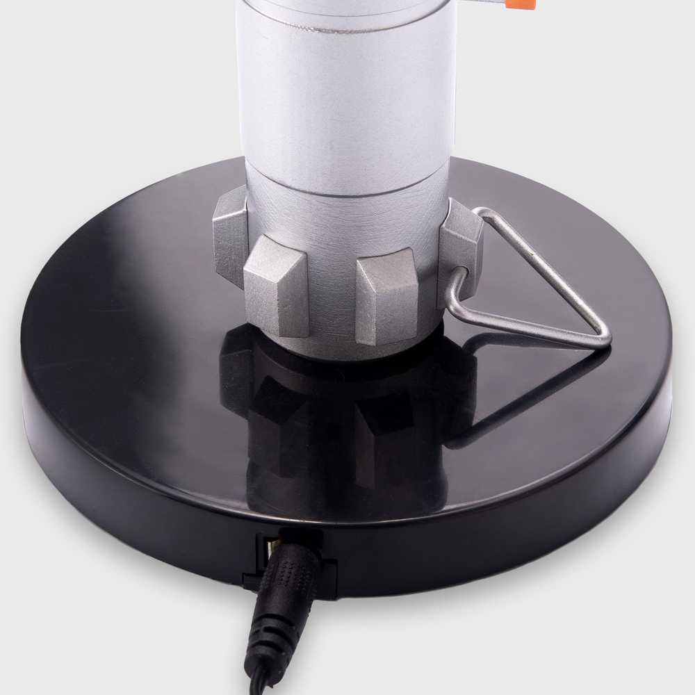 Ukonic 16987 stalinė lempa LED Juoda, Pilka, Balta