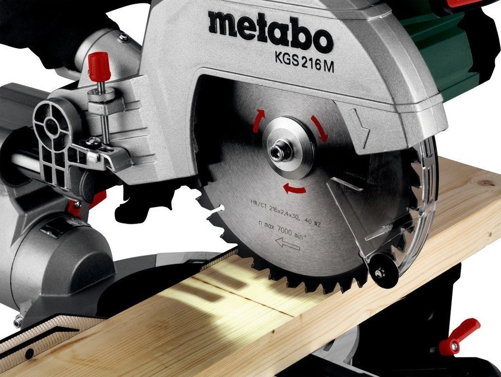 Skersinio pjovimo staklės Metabo KGS 216 M