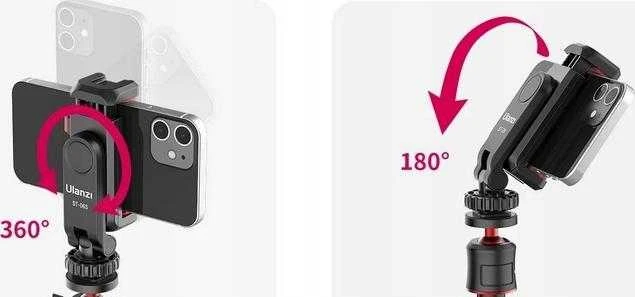 Ulanzi telefono trikojo adapterio laikik