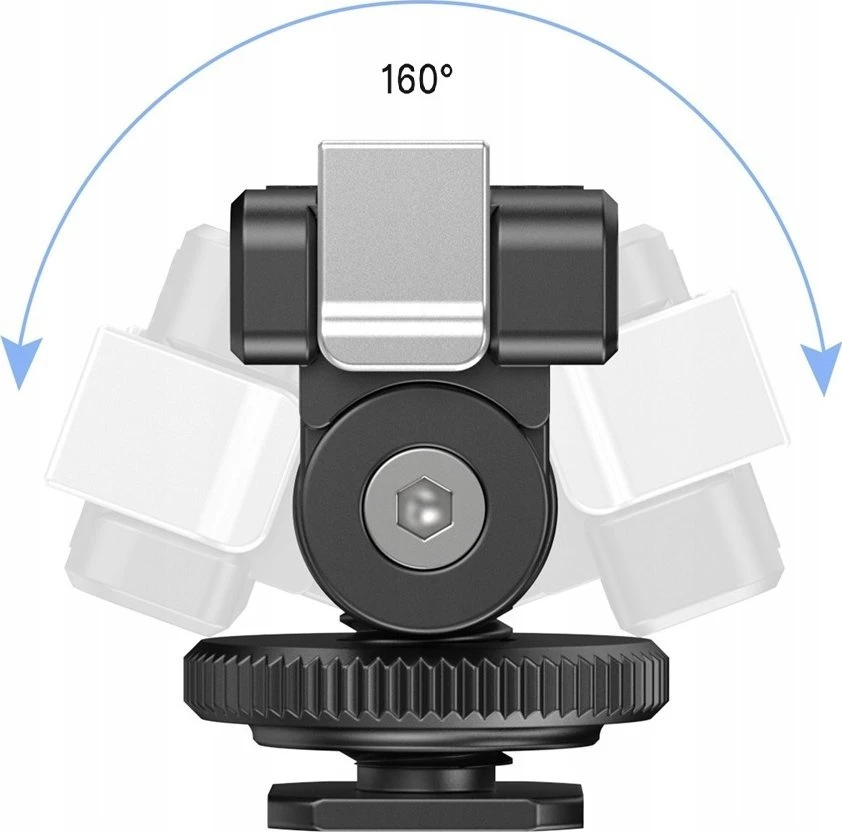 Adapteris Laikiklis Mount Head For 1/4 Iso Foot For Dji Action 3 / 4 Ulanzi / Ca22