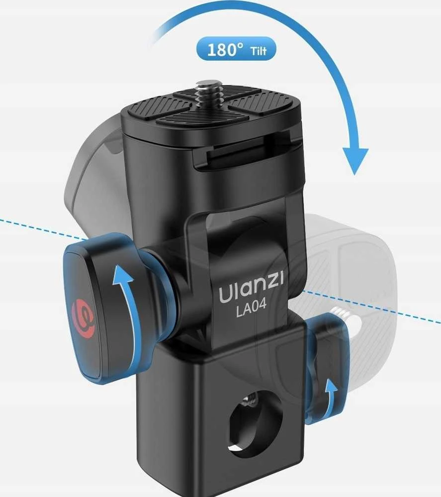 Ulanzi LA04 adapteris su 180 laipsnių reguliavimu