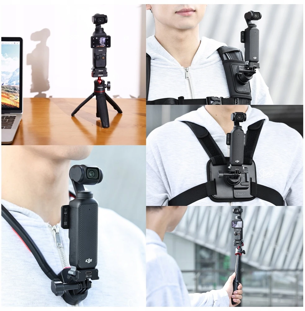 Kameros Adapteris - Ulanzi PK-10 USB-C Montavimo Adapteris DJI Osmo Pocket 3