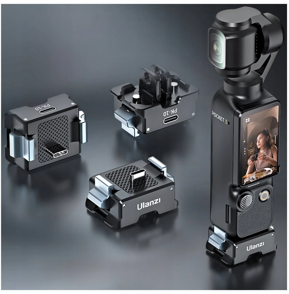 Kameros Adapteris - Ulanzi PK-10 USB-C Montavimo Adapteris DJI Osmo Pocket 3