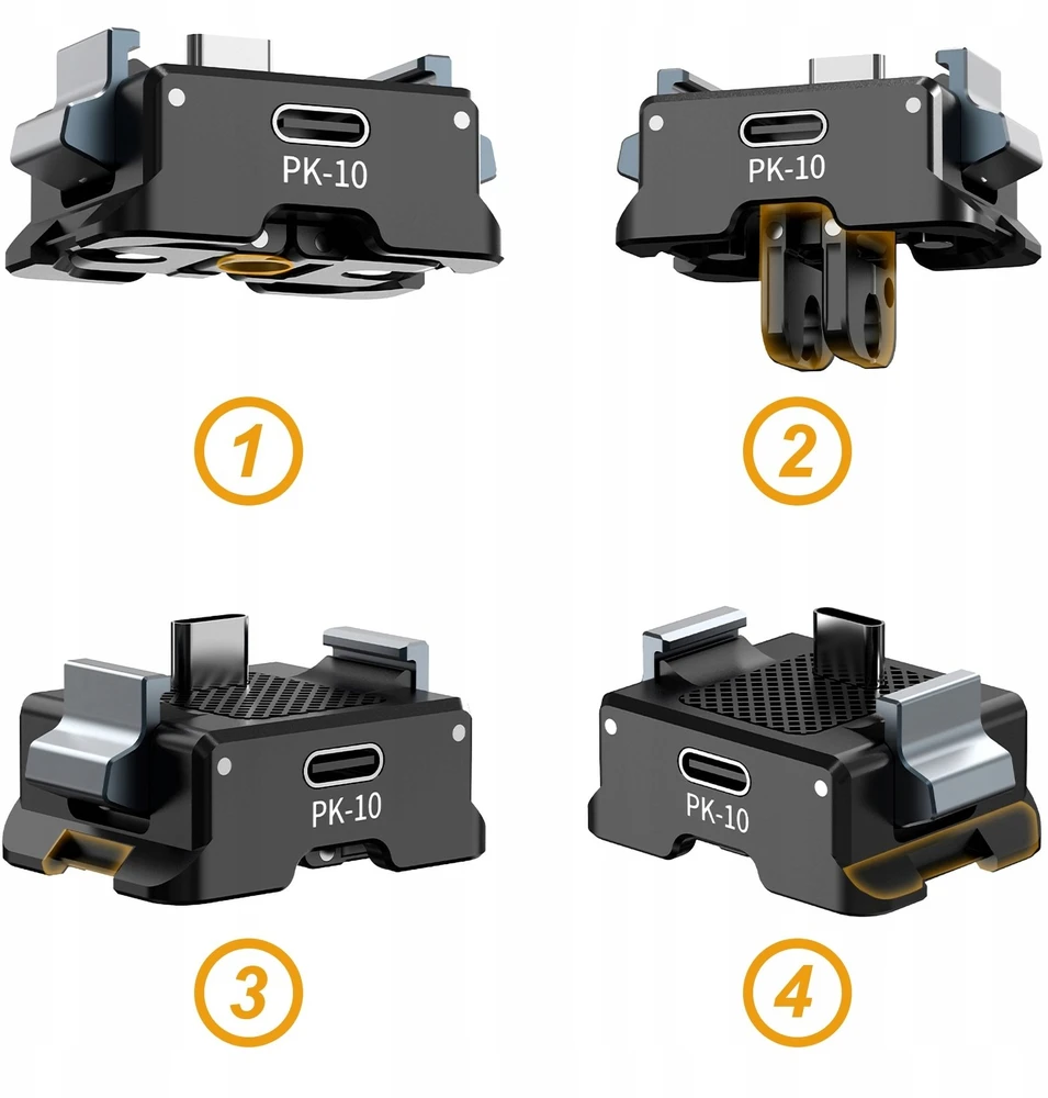 Kameros Adapteris - Ulanzi PK-10 USB-C Montavimo Adapteris DJI Osmo Pocket 3