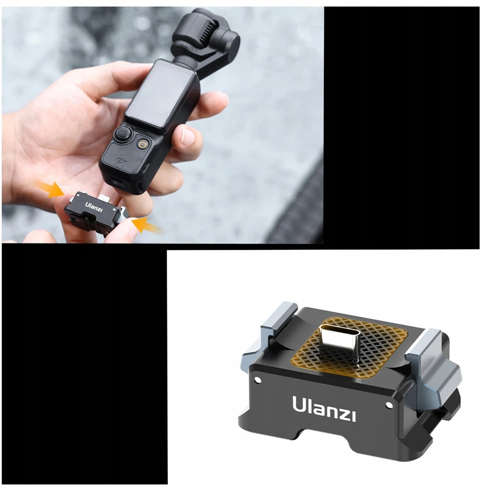 Kameros Adapteris - Ulanzi PK-10 USB-C Montavimo Adapteris DJI Osmo Pocket 3