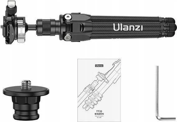 Trikojis - Ulanzi TT35 28.7cm 5kg Anglies pluošto/Aliuminio lydinys