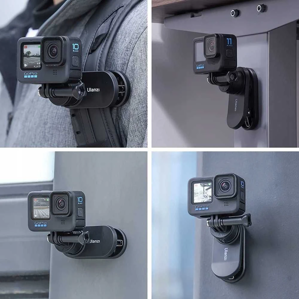 Veiksmo Kameros Priedas - Ulanzi Go-Quick II Quick Release Clip
