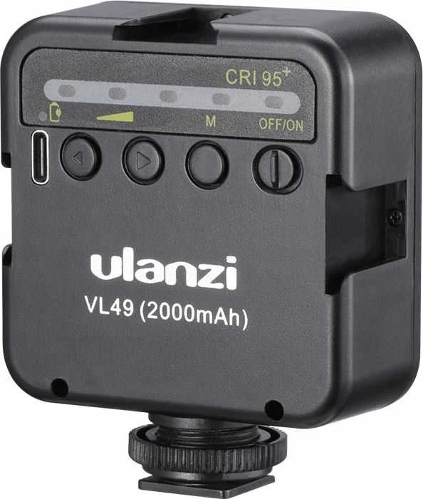 LED Šviestuvas Ulanzi VL49 WB (2700 - 5500 K)