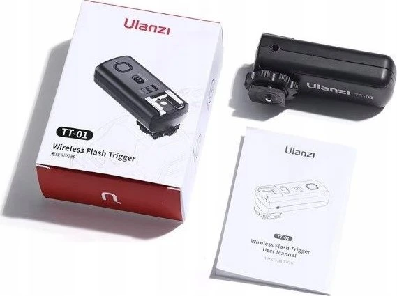 Fotografijos priedas - Ulanzi TT 01 Wireless Flash Trigger (24m range, 1/250s sync)