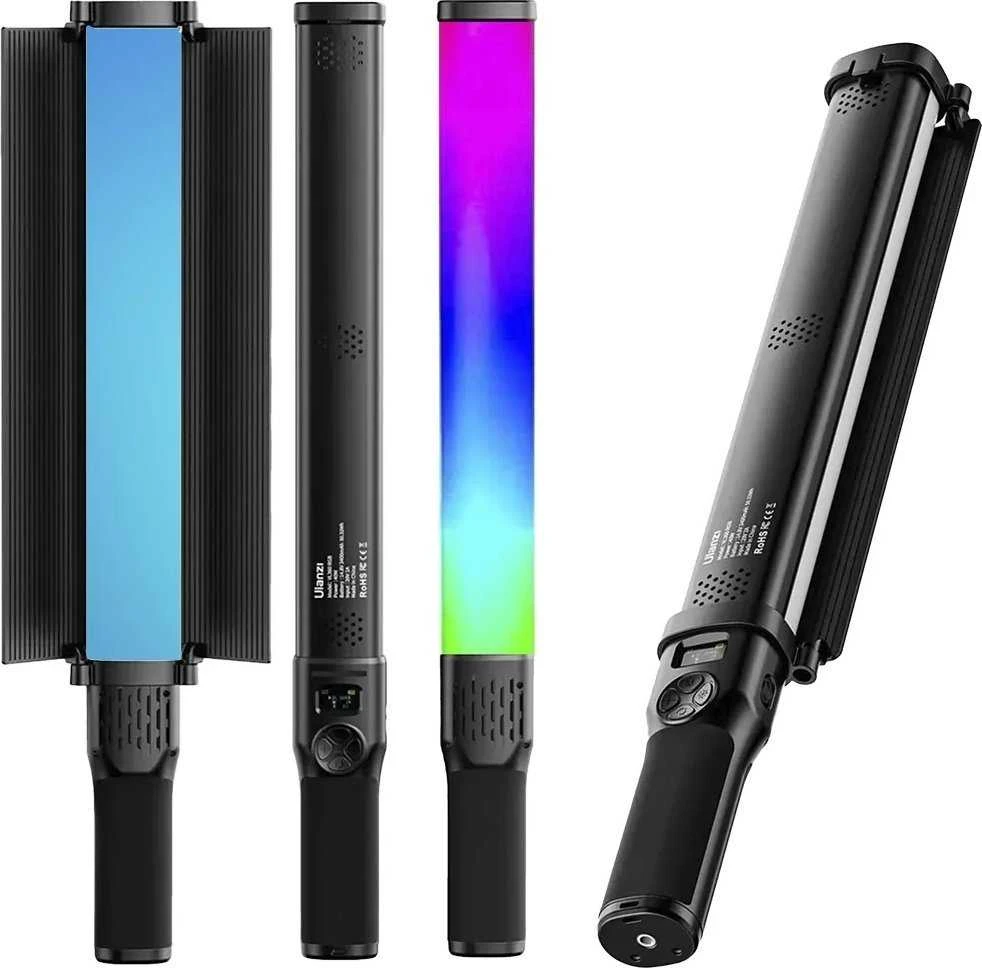 LED Lempa - Ulanzi Vl360 RGB Balta/Mėlyna/Geltona