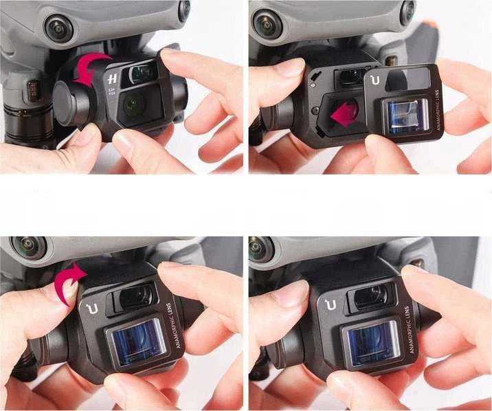 Ulanzi 1.15x Anamorfinis objektyvas / DJI Mavic 3 / SKU 2869