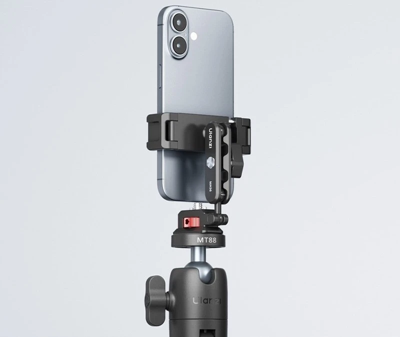 Ulanzi telefono laikiklis tvirtinimas prie trikojo fotoaparato pėdelė Iso 1/4'' srieginis Arri / Ulanzi / Ma56 / Sku: S042