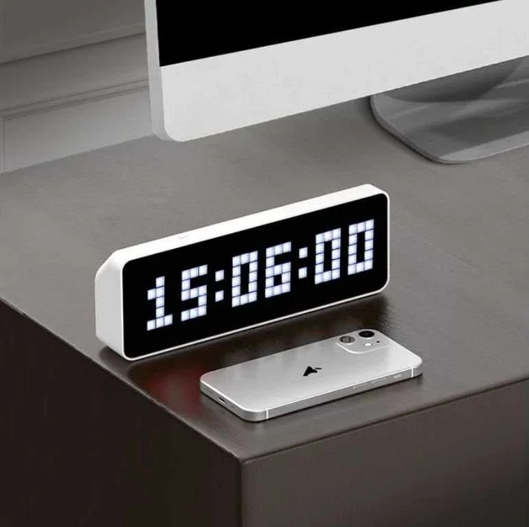Laikrodis Wifi Ulanzi Pixel Clock Tc001