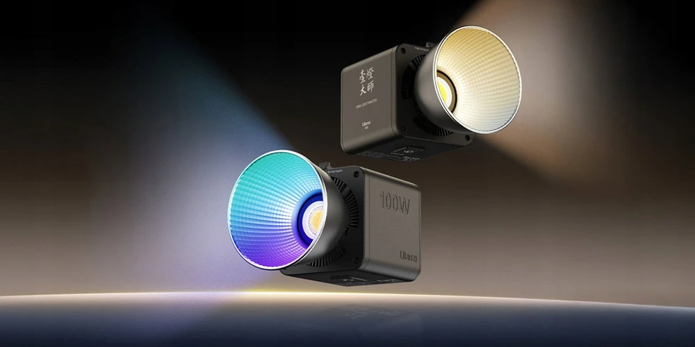 Ulanzi LED lemputė Ulanzi ML100 – RGB, WB (2700 K–6500 K)
