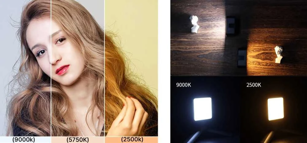 LED Šviestuvas Ulanzi VL49 RGB, WB (2500 K - 9000 K)