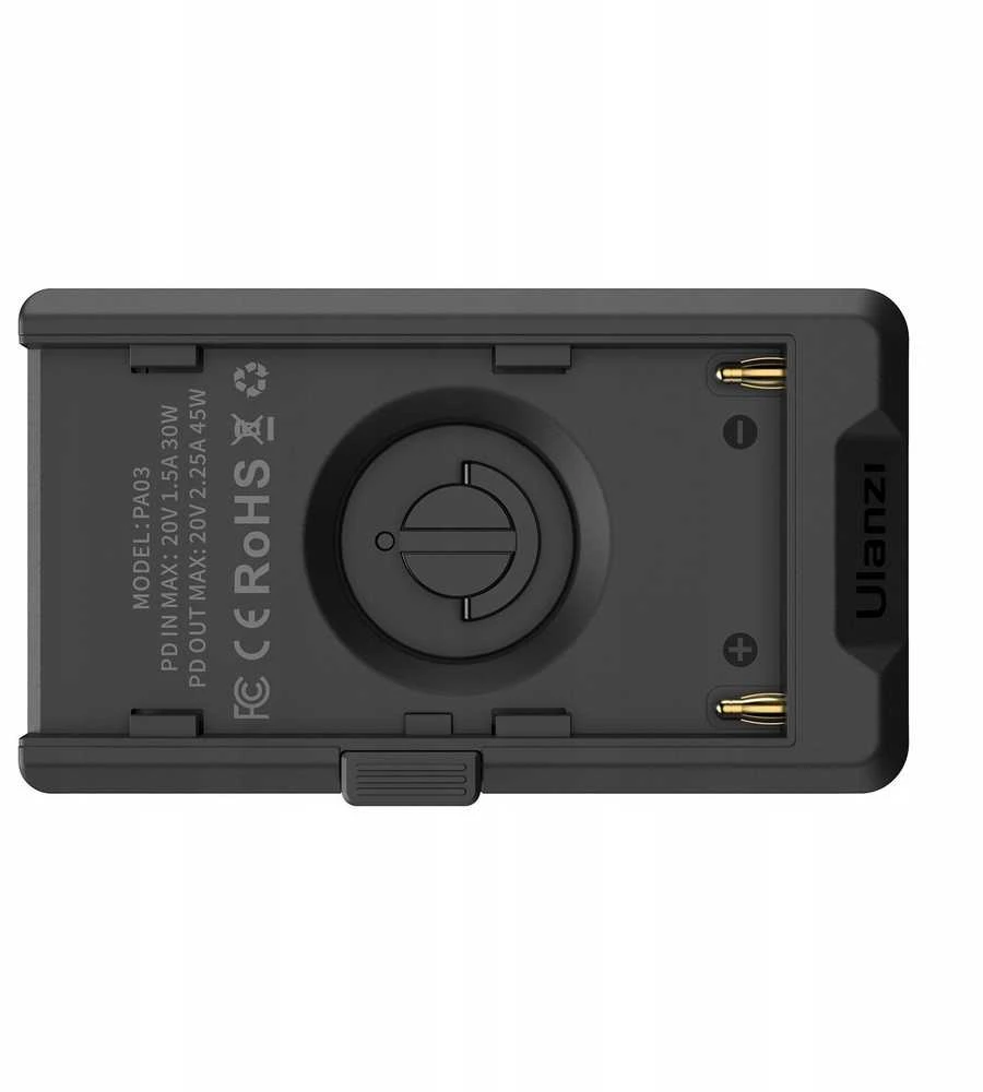 Adapteris - Ulanzi PA03 USB-C DC PD USB-A NP-F serijos baterijoms