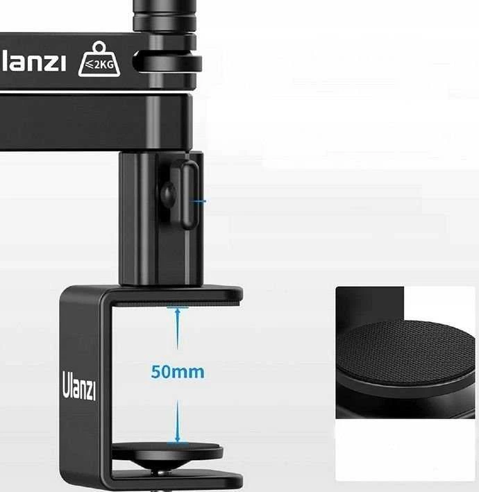 Ulanzi Mikrofonas Tripod Rotary Arm Rankena Mikrofonas / Ulanzi Ls26