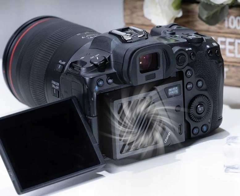 Wiatrak Wentylator Chłodzący Do Aparat Sony Canon Fuji Fujifilm / Ulanzi Ca25 / Juodas