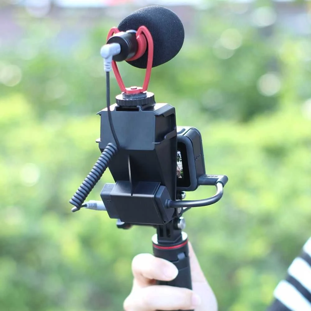 „Ulanzi“ žiūrėjimo veidrodis + adapteris „Iso GP-5 Foot“