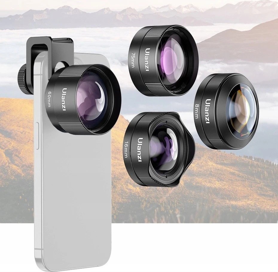 „Ulanzi Prof. 75 mm“ makro objektyvas išmaniesiems telefonams / CL-003 / F009