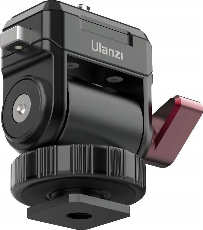 „Ulanzi Professional 3D 360“ monitoriaus galvutė, 1/4 colio sriegis / greitas prijungimas / CO01