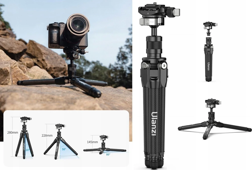 Profesionalus fotografinis trikojis 5in1 146cm / Ulanzi Tt35 / T068