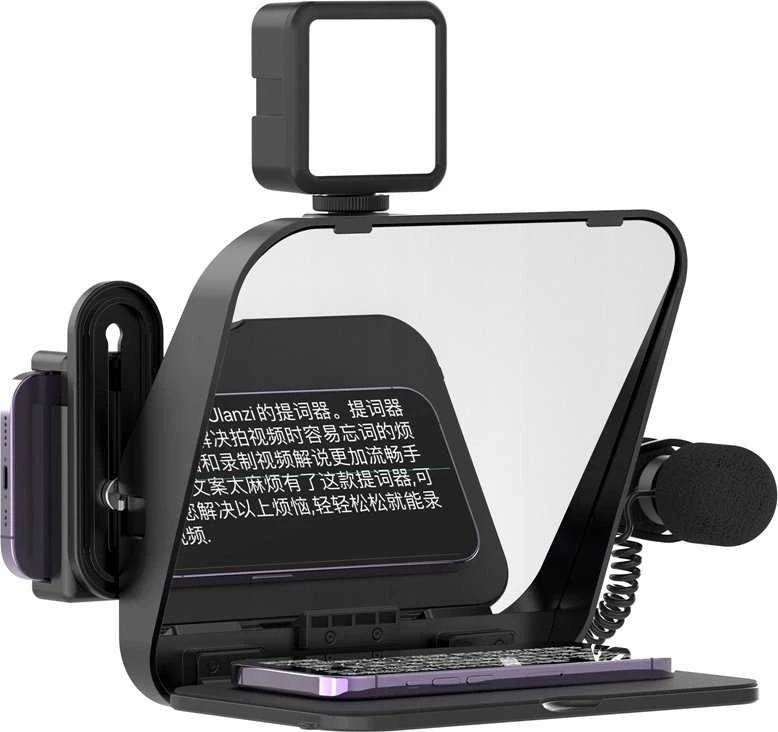 Teleprompteris - Ulanzi RT02 Atspindinčio Stiklo, Bluetooth Nuotolinio Valdymo, Greito Montavimo