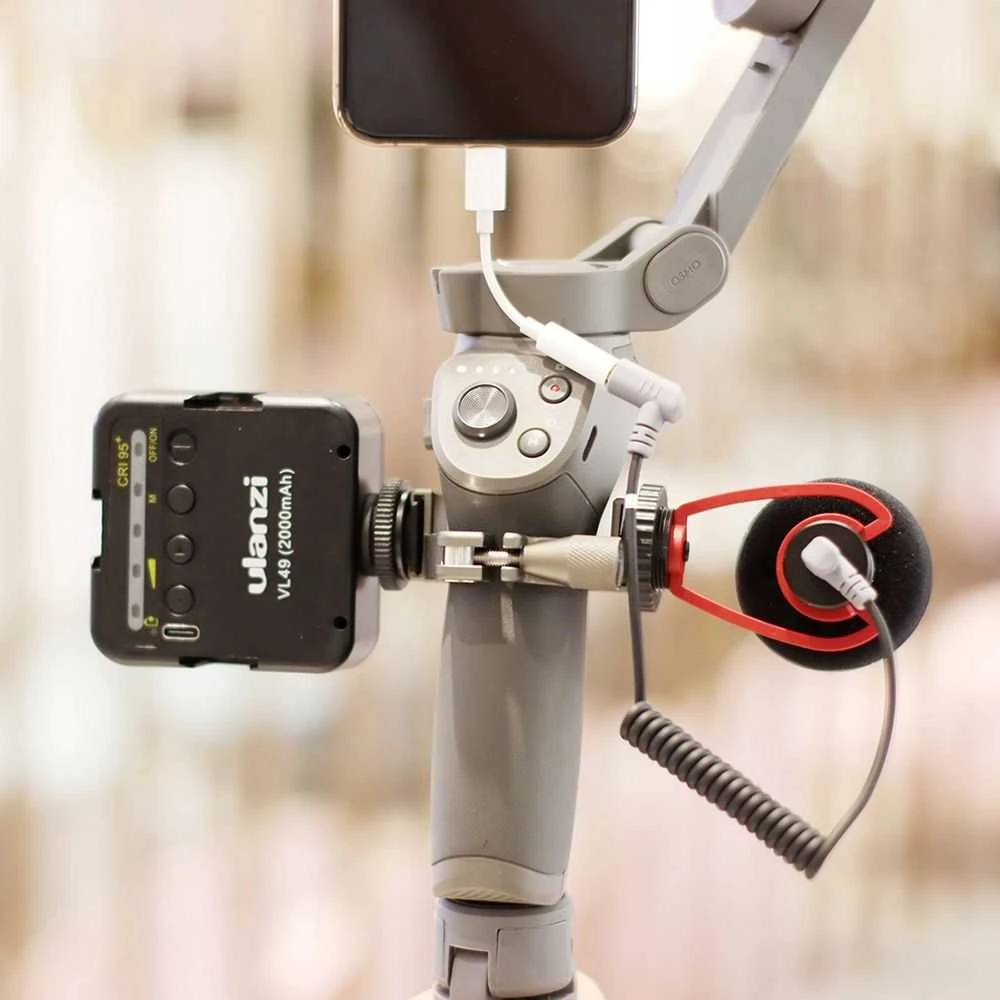 Ulanzi UURig R037 - Supporto doppio freddo per DJI Osmo Mobile 3