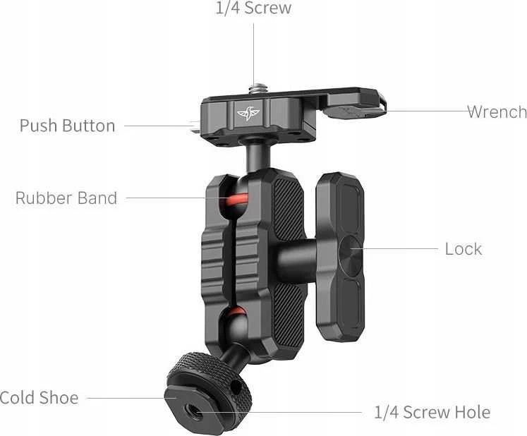 Laikiklis Articulated Magic Arm for Monitorius Lamp Ulanzi R089