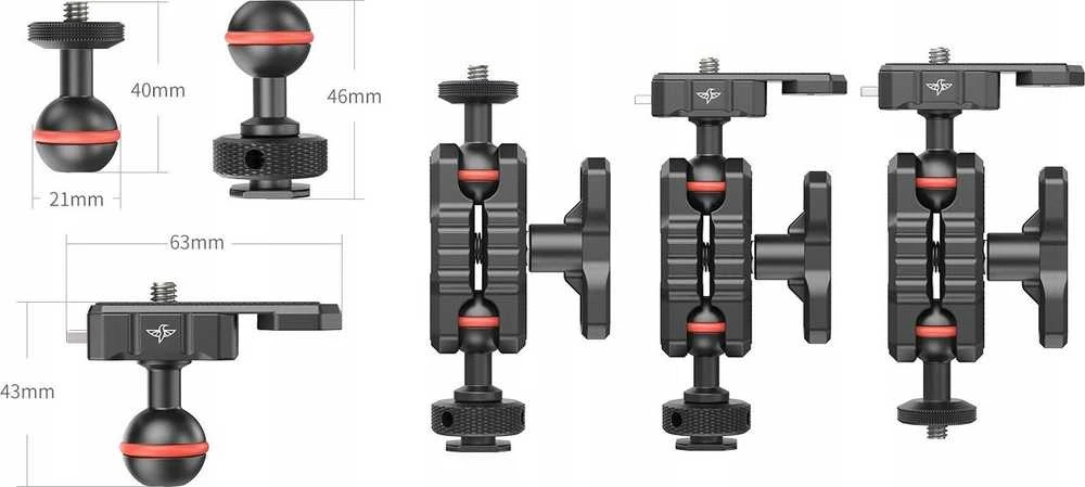 Laikiklis Articulated Magic Arm for Monitorius Lamp Ulanzi R089