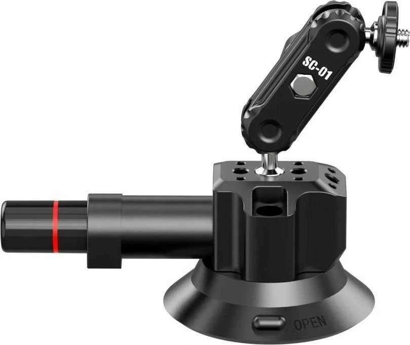 Adapteris - ULANZI SC-01 3" Aliuminio Guma su Magiška Ranka ir Telefono Laikikliu