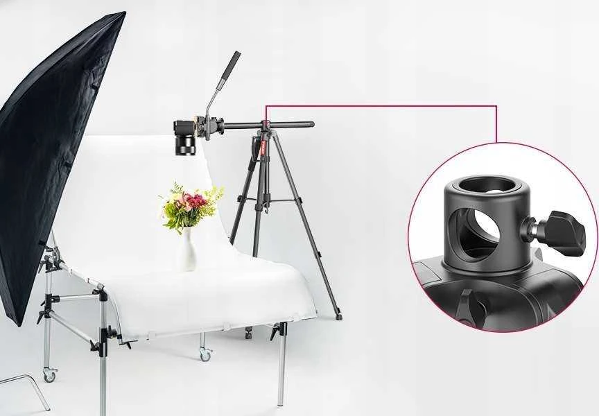 Ulanzi Trikojis Monopod 183 Plokščia skysčio galvutė fotoaparatui / VT-02 Select
