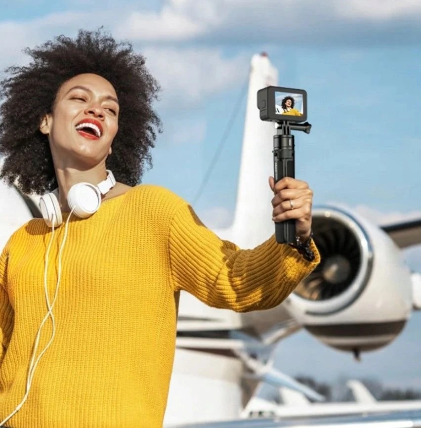 Kameros Stovas - ULANZI MT-73 2-in-1 Stovas Selfie Laikiklis 21-55 cm Aukščio Reguliavimas