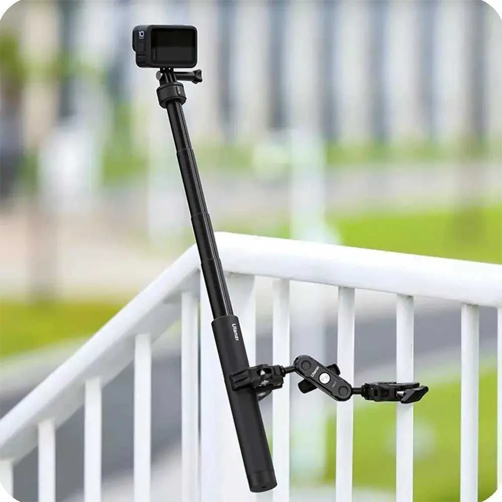 Laikiklis Magic Arm Vise Mount 2x Clip Clamp + 3D Head 1/4"" / Ulanzi C017 / C046gbb1